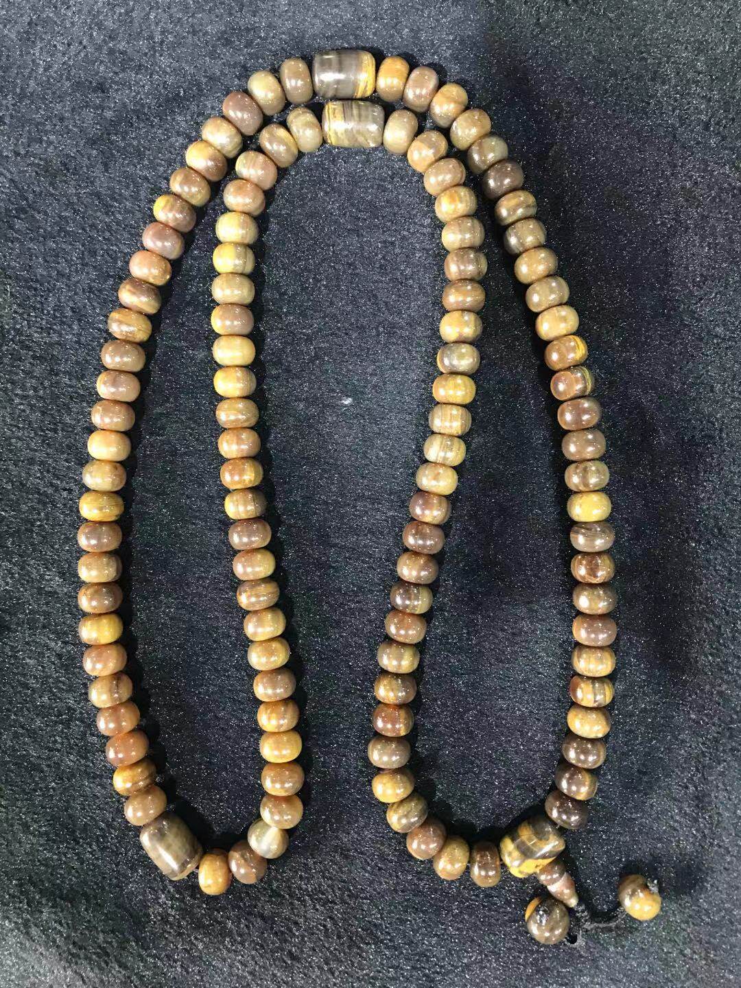 Boutique Liaoxi Chaoyang Xiguanshu Huayu 108 grains necklace bracelet to play and collect and watch first-hand sources