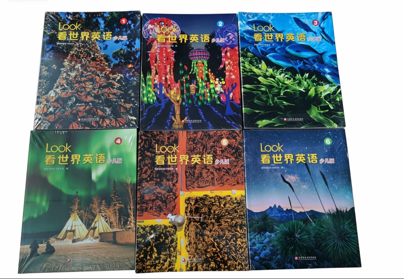 Original Look See the World English Children's Edition 1, 2, 3, 4, 5, 6 (Student Book + Workbook) National Geographic Learning Editorial Team Jiangsu Phoenix Education Publishing House Original Edition Original Look See the World English Children's Edition 1, 2, 3, 4, 5, 6 (Student Book + Workbook) National Geographic Learning Editorial Team Jiangsu Phoenix Education Publishing House Original Edition