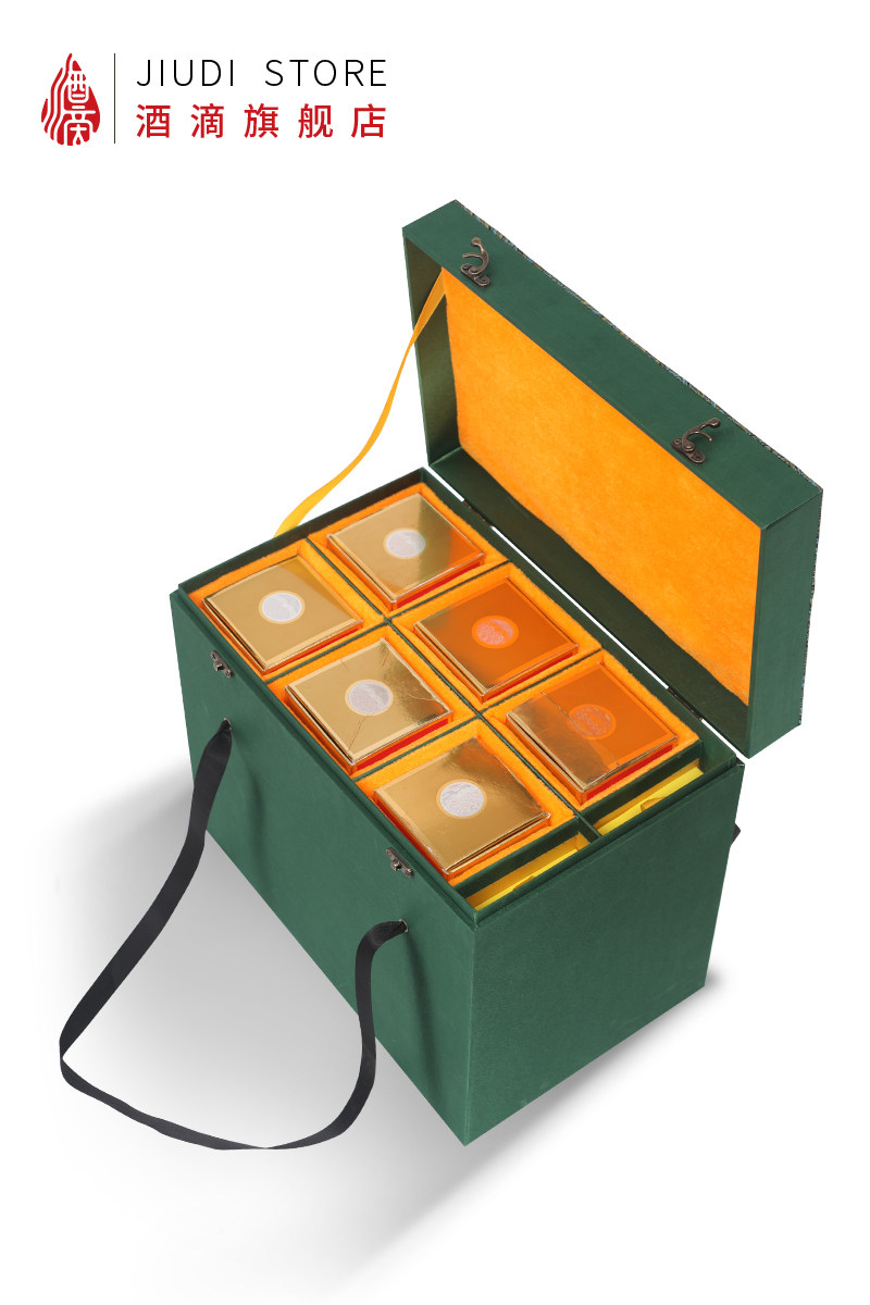 High-end wooden wine box wine box wine box packaging gift box Toolbox Six bottles