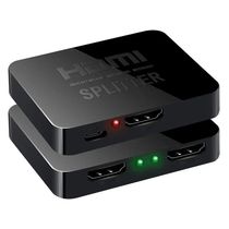 1x2 4K HDMI Splitter HDMI Switch 1 in 2 Out Video Distributo