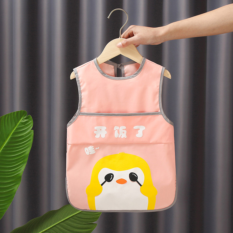 Baby Hood Clothes Summer Thin purse Baby bib Breathable Waterproof Eating for Dirty Rice Clothing Children Anti-Wear-Taobao