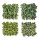 B1 Grade Flame-Retardant Green Plant Artificial Turf Mixed Plant Wall Handmade Fake Turf Background Wall Flame-Retardant Artificial Plant Wall