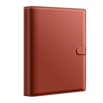 Leather-covered family important document storage bag a4 storage booklet certificate pregnancy test baby file album card sleeve storage artifact