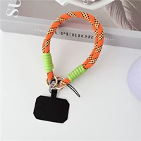 Запястье [зеленый оранжевый] квадратный фиксированный таблетка+маленькая черная веревка