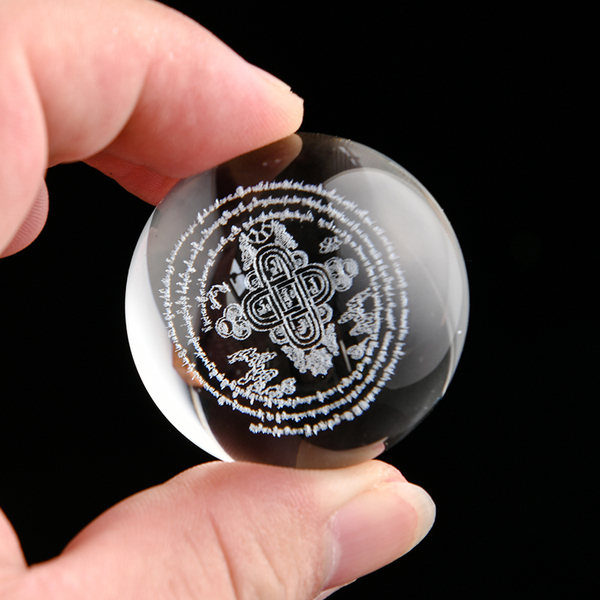 Factory Knot Dragon King Tan City Water Relief Crystal Ball Marnishi Water Supply Water Release Mantra Wheel Dragon Ball Artificial