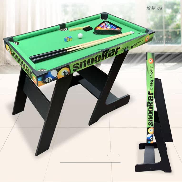 Standard children's billiard table mini outlet Large number of domestic table football table ball toys can be folded to train American parent-child