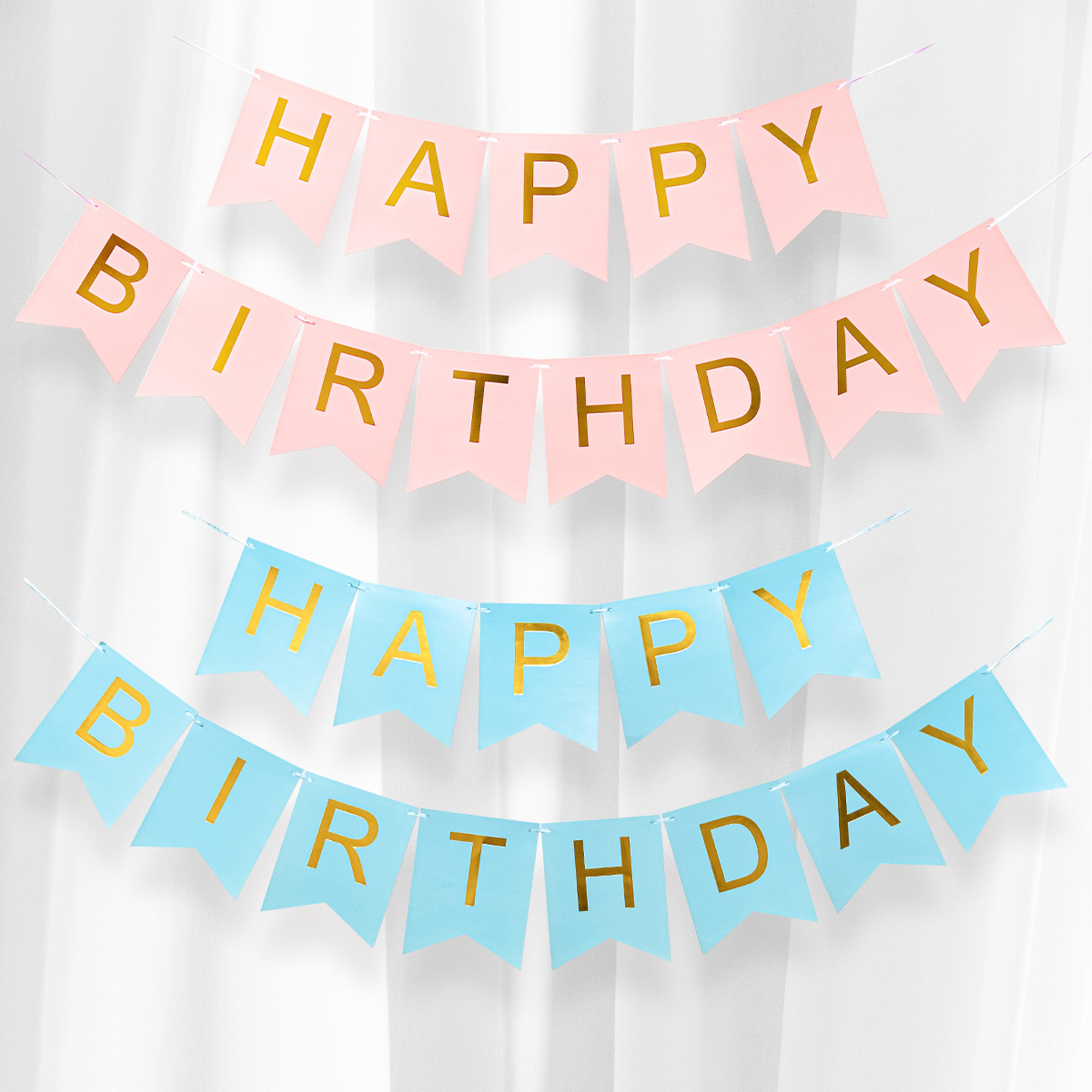 Birthday decoration pull flag girl scene layout banner pull flower hundred days background wall bronzing pull flower children one year old