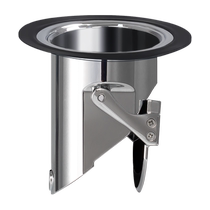 Squatting toilet anti-odor device toilet clogging artifact odor blocking device anti-reverse water and anti-odor check valve bathroom squat pit cover