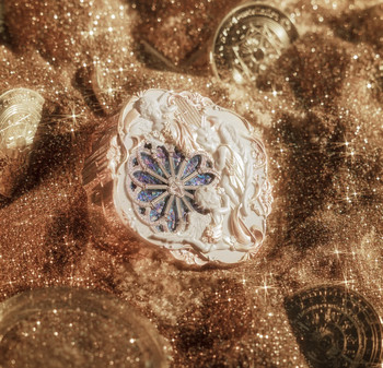 Flower Knows Little Angel Cream Blush Embossed Blush Stick Expanding Color Blush for Women Brightening Affordable Student Blush