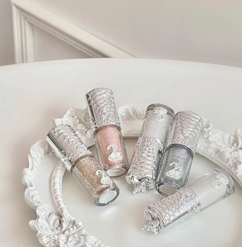 Flower Knows Swan Ballet Series Liquid Eyeshadow Pearlescent Sparkling Glitter Dopamine