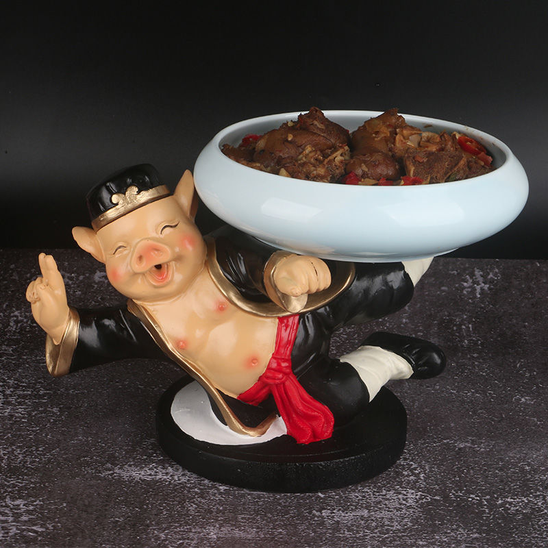 Pig eight quit to artistic conception dishes dish an artifact abnormity tableware tableware plate hotpot restaurant special plate an artifact originality