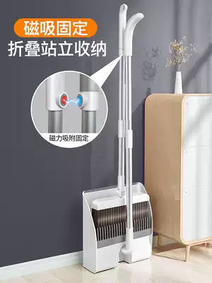 Luxury broom set, sweeping broom, scraping artifact, powder room, Magic non-stick hair, household dustpan, broom set
