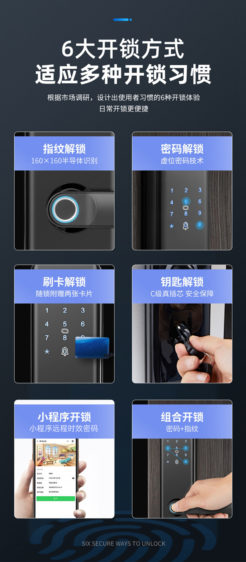FILTA 凡态 小凡E6 智能锁指纹锁 图5