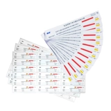 Вейгао медицинская плазма низкоэлементная гидрирование и стерилизация плазмы Химическая индикаторная карта Тест примечания дезинфекция идентификация идентификация