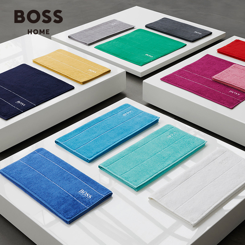 Boss All-Cotton Soft Quick-Dry Fitness White Towel Sports Sweat-Absorbing Face Towel Solid Color Face Washcloth Square Towel Skin-Friendly Bath Towel