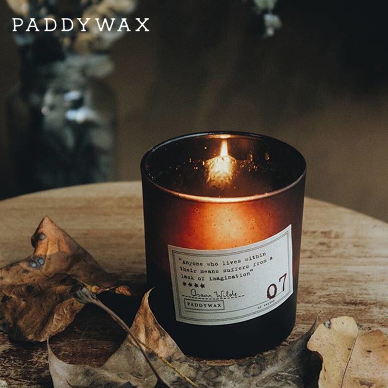 paddywax library series incense candle gift calming the bedroom with sleeping smokeless scents to purify the air