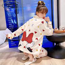 Japanese GP Spring Autumn Pyjamas Woman 2022 New pure cotton long sleeves to wear casual sweet and cute family clothes