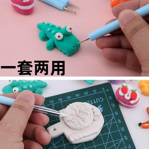 Сверхлегкая двусторонняя глина, силиконовая фигурка