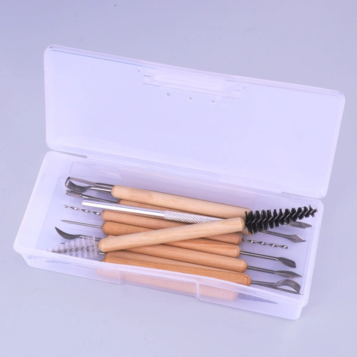 Глина, фигурка ручной работы, набор инструментов