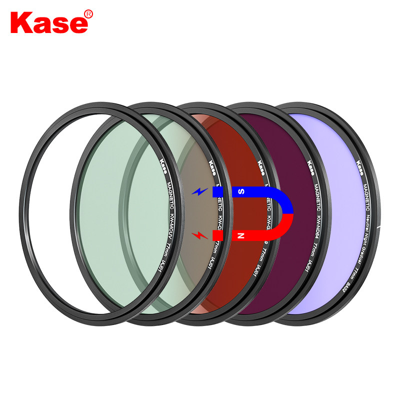 Kase Card Color Wolverine Magnetic Filter KW R-GND0 9 Reverse Gradient Gray 77mm 82mm Gradient Mirror