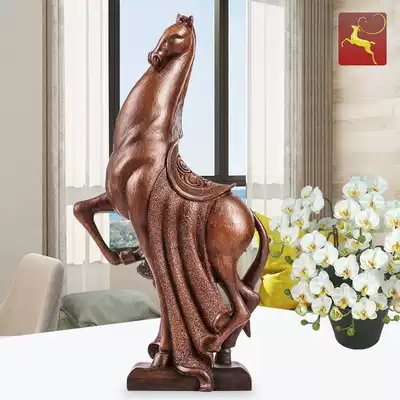 Zodiac horse ornaments Zhaocai home crafts gifts decoration office living room owner desktop decorations to successful furnishings