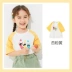 Mini Barabara Kids Girls T-shirt Trẻ em Pure Cotton Tay ngắn 2020 Mùa hè Trẻ em thấm hút mồ hôi Thể thao hàng đầu - Áo thun Áo thun