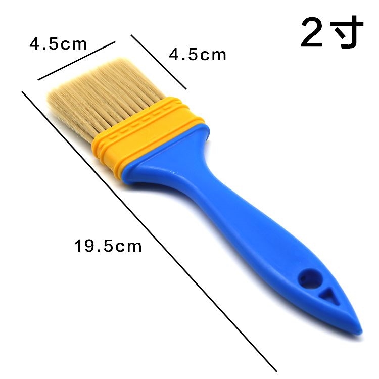 No hair paint brush Nylon wire paint paint glue brush hard brush water wire brush barbecue brush sauce brush gray brush