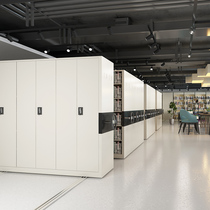 Archive Room Mobile File Cabinet Manual Hand Shaking Style Archives Dense Shelf Intensive Cabinet Manufacturer Steel Cabinet