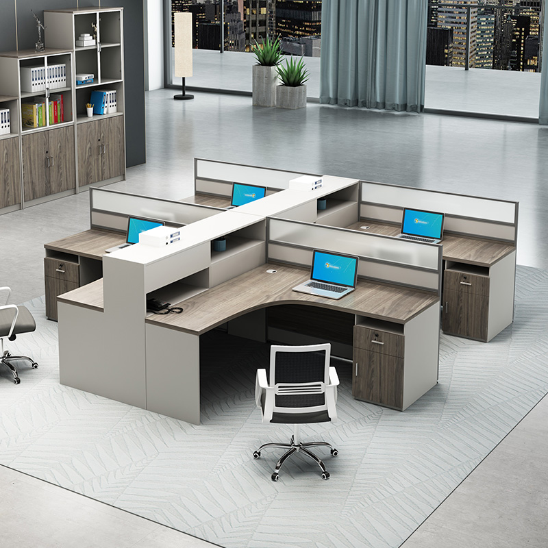 Desk Sub Office Chairs Screen Staff Station Staff Desk Brief Modern Desk Chair Composition