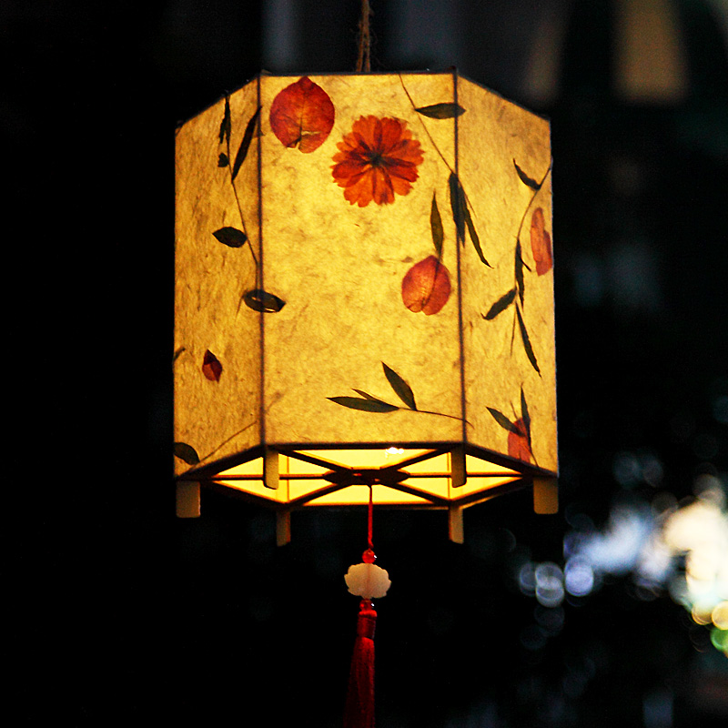 Mid-Autumn Festival Children Handmade Lanterns Materials Bag Decoration Activity Diy Flower Light Ancient Wind Hanfu Hand Palace Lantern Making-Taobao