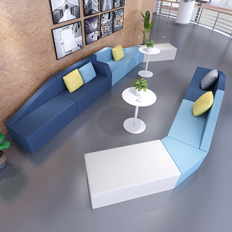 Dental Clinic Beauty Banking Corporation Hall Rest Waiting District Hospital Corridor Creative Alien Combination Sofa