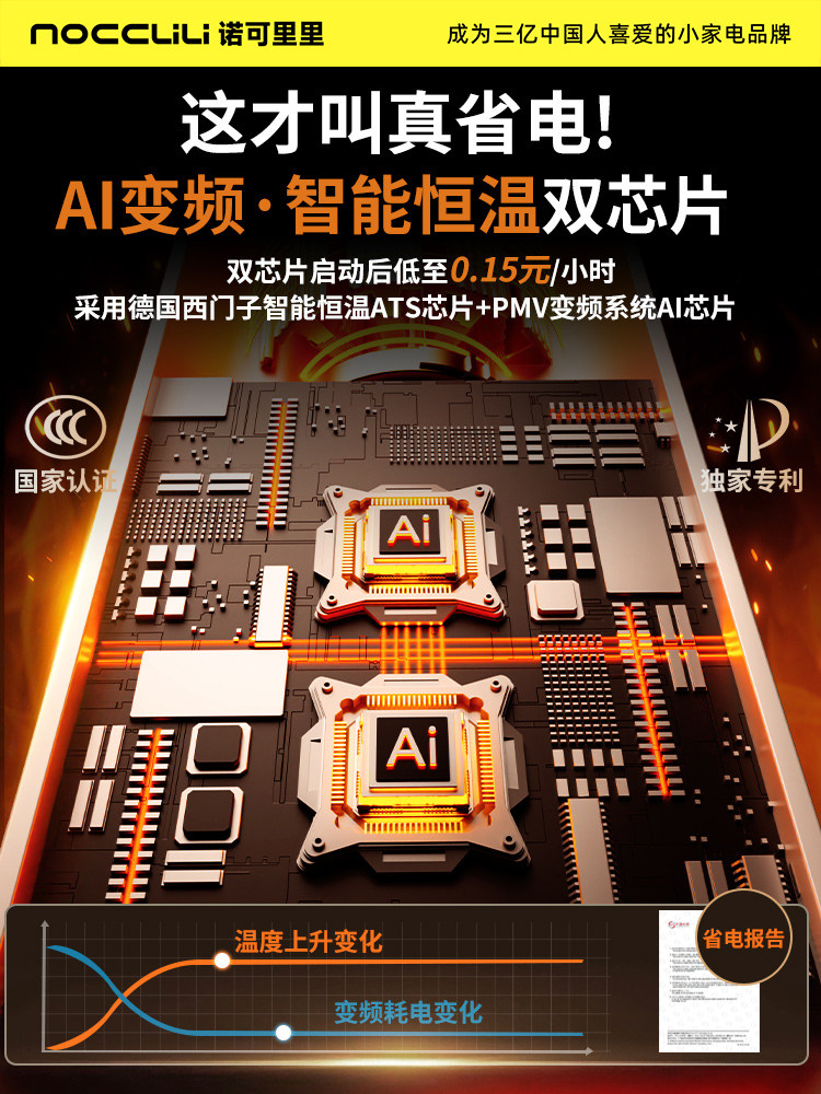 New Type of Heater, Bathroom Heater, Household Electric Heater, Bathroom Wall-Mounted, No-Drill, Infant Bath Heater