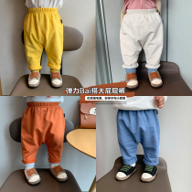 Fall New Pint Boy Sports Pants Mens Baby Large Pp Pants Foreign Air Harynn Pants Kids Han Edition Casual Pants Tide