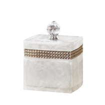 Shuge simple Nordic ins covered cotton swab box toothpick box home creative combination set cotton storage box