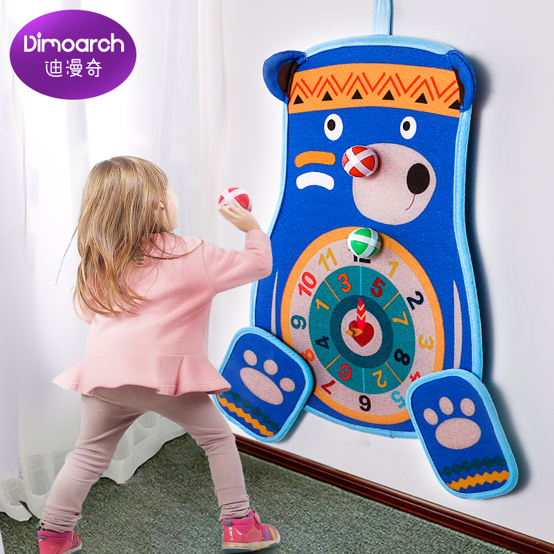 Children's darts sticky ball sticky ball toy baby throwing disc sticky target ball puzzle throwing ball parent-child interactive sticky ball
