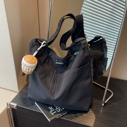 Сумка через плечо для отдыха, вместительная и большая универсальная сумка на одно плечо, популярно в интернете