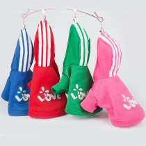 Childrens electric rope dog plush toy dog clothes fashion avant-garde with toy dog change laundry