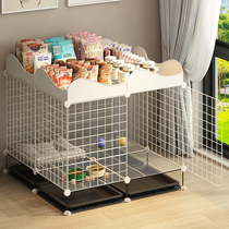 Dog Cage Subsmall Dog Interior With Toilet Separated Kennel Dog Cage Home Teddy Pet Dog Kennel Fence Fence