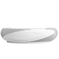 Paint front desk reception desk white curved hotel cashier creative fashion furniture beauty salon bar