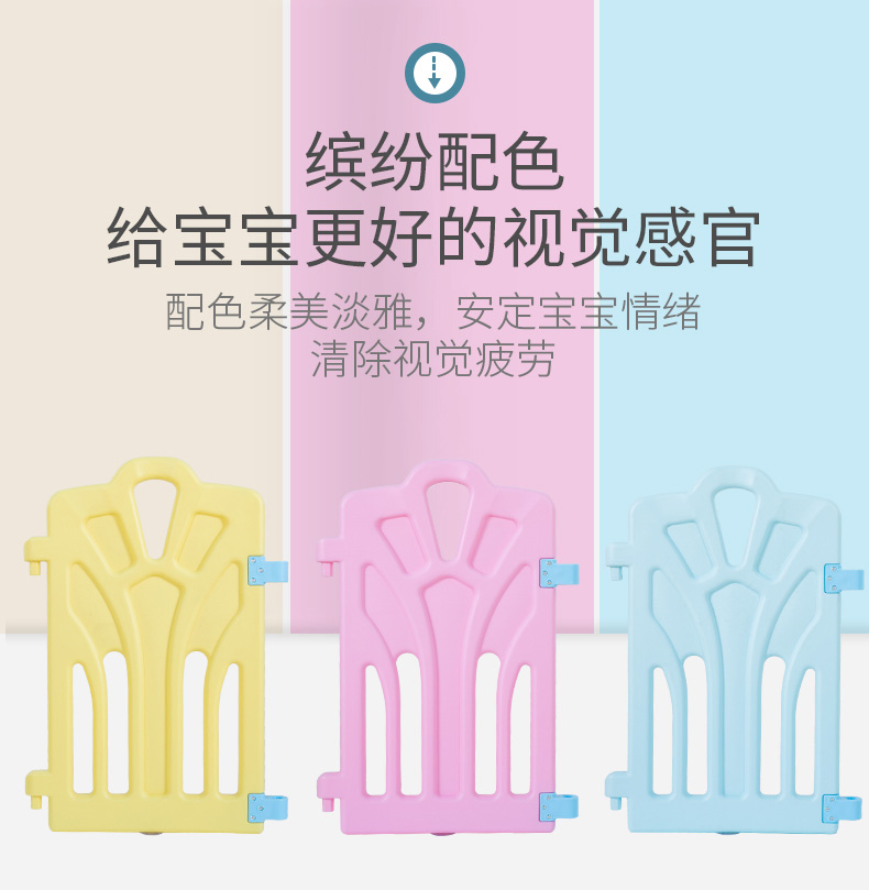 Children Play Fence Indoor home Baby guard rails Walking Safety Fence Baby Crawl Mat Child Guardrails