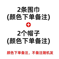 Шарф, шапка, 2 шт, цвет, 2 шт