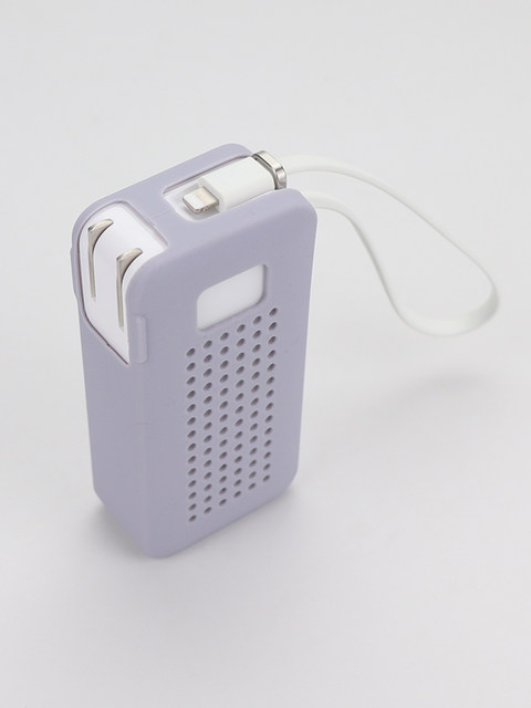 Suitable for Anker Three-In-One Power Bank Protective Case A1637 Energy Bar Silicone Case A1636 Mobile Power Storage Box Anker Built-In Cable Charger 30W Plug Shockproof Storage Bag