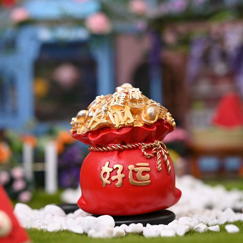 Hoạt hình dễ thương hổ đồ trang trí ô tô linh vật trang trí nội thất ô tô văn phòng để bàn quà tặng Năm Mới thảm taplo xe tải 