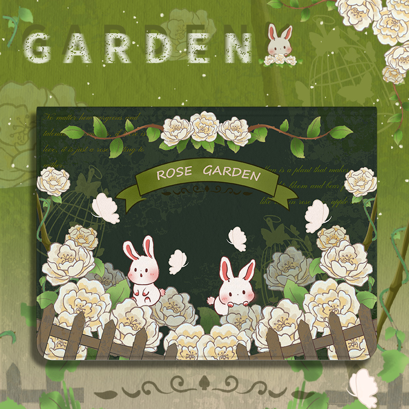 Suitable for Huawei matepad11 protective set 2021 retro creative 10 8 inch flat shell padpro full pack anti-fall 10 4 silk grains m6 cartoon rabbit v7 books