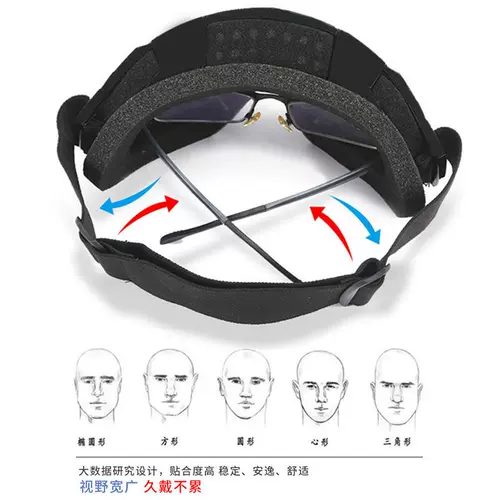 Лыжные очки для взрослых, лыжное двухэтажное снаряжение без запотевания стекол подходит для мужчин и женщин, комплект