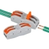 cút nối dây điện chống nước ip67 Đầu nối dây nối dây nhanh kiểu đẩy và khối đầu cuối dây tạo tác có thể được nối đầu nối dây cút nối nhanh dây điện cút nối dây điện không cần tuốt dây Cút nối dây điện