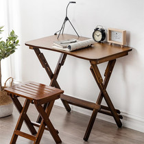 Folding class table and chairs Lifting Learning Table Children Desk Simple Girl Bedroom Middle School Students Doing Homework Girls