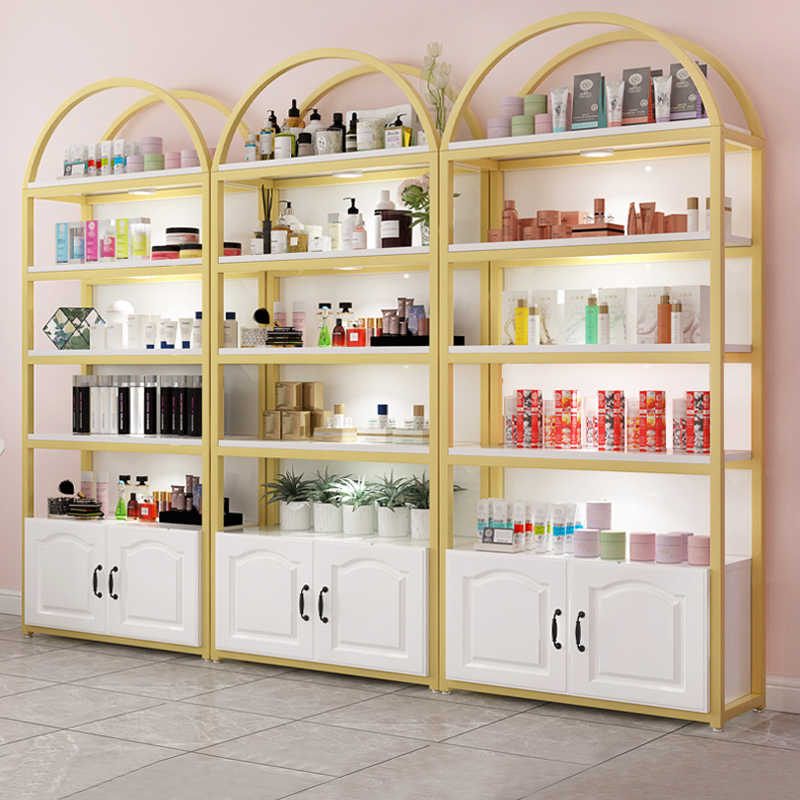 Cosmetics Display Case Display Shelving Display Shelf Sub Beauty Institute Mother & Baby Shop Products Shelving Shelves Shelves Landing Multiple Layers