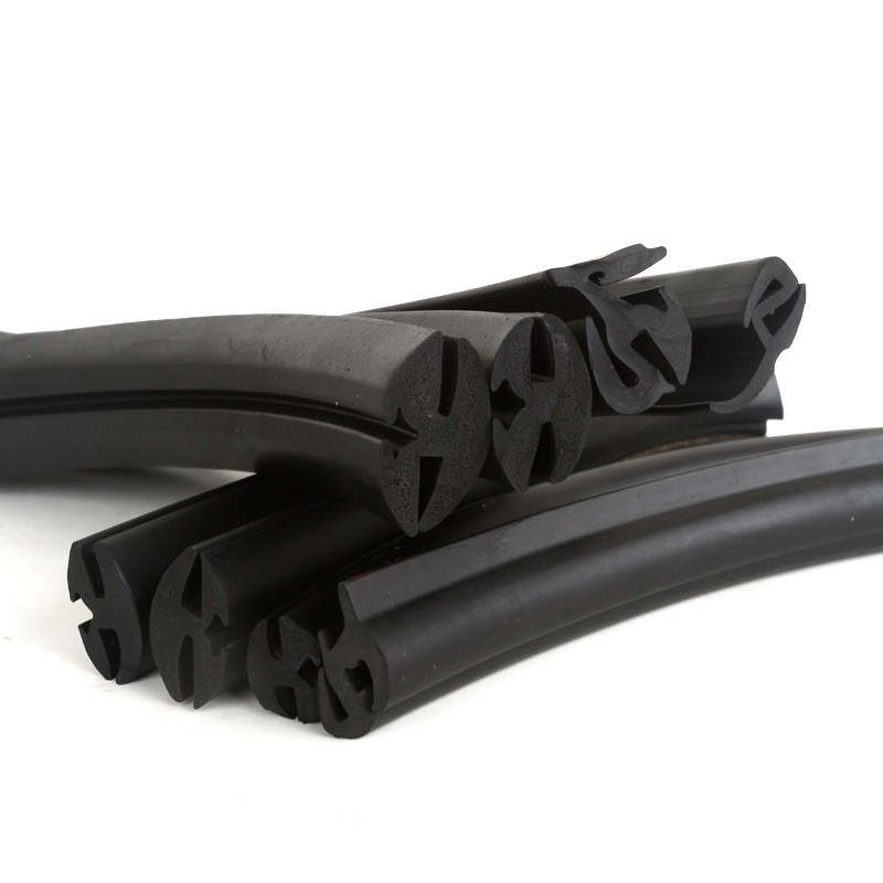 Three-mouth sealant strips fitted glass pieces car farmcar shed machinery observation window Rubber decoration Protective layering