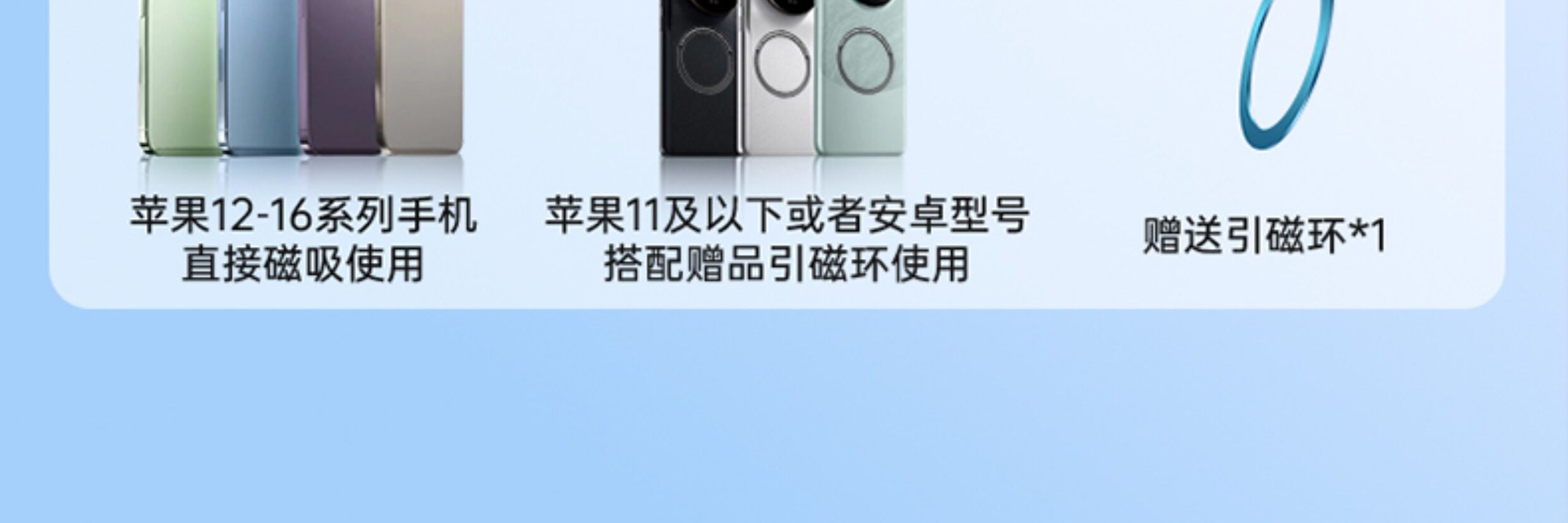 Magsafe Magnetic Holder Car Air Outlet Holder 17mm Universal Ball Head Magnetic Suction Head Car Mobile Phone Holder